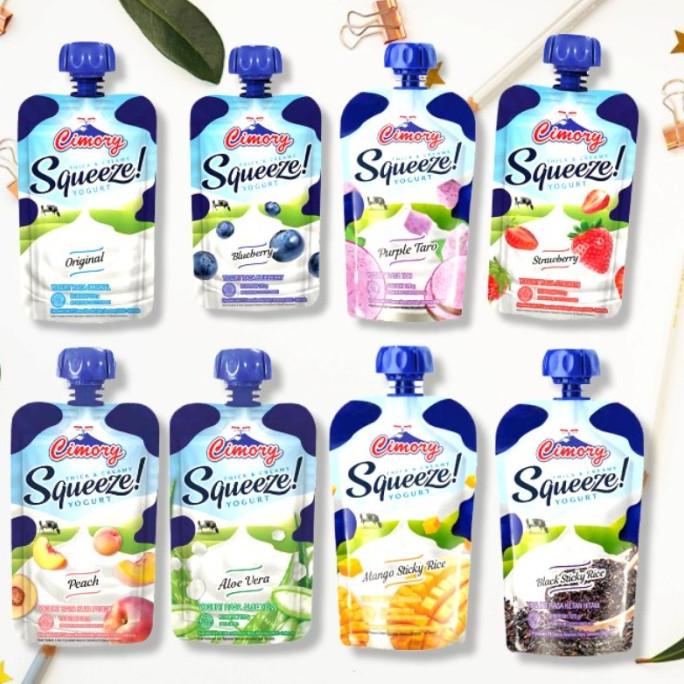 

Cimory Squeeze Yoghourt 120 ml [KARTON] ---NEW---