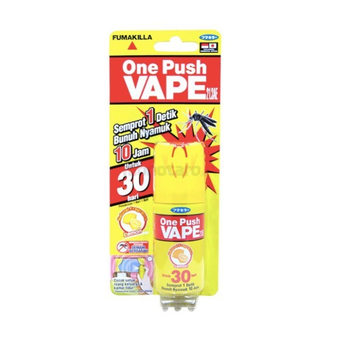 Vape One Push 30 Hari Lemon