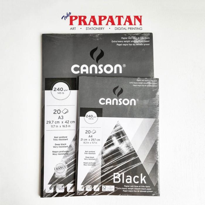 

Terlaris Canson Black Pad A4/A3 | Black Sketchbook