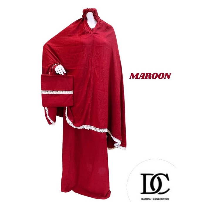 Mukena bali polos katun rayon extra jumbo dewasa grosir mukena murah