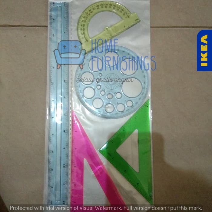 

Mistar Set Ruler Set Penggaris Aneka Bentuk 5Pc Mistar Matematika