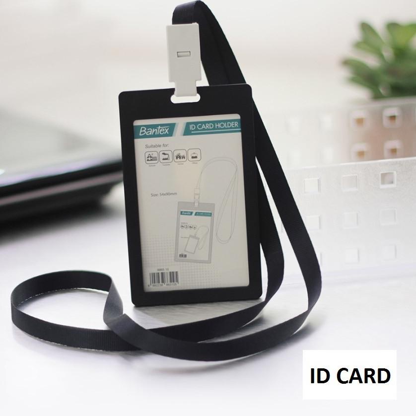 

Discount12.12 Bantex ID Card Holder Name Tag Tali Lanyard Portrait 147✶