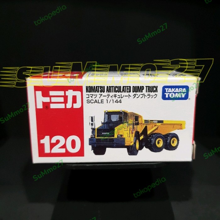 Promo Diecast,Mainan Takara Tomy Komatsu Articulated Dump Truck Termurah
