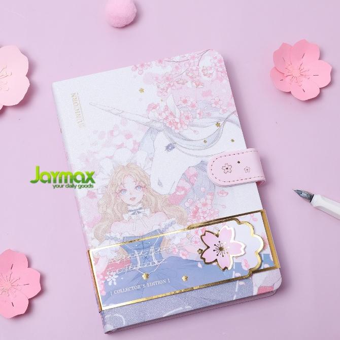 

MAGNETIC NOTEBOOK DIARY / JURNAL AGENDA BUKU TULIS PLANNER LADY UNICORN .