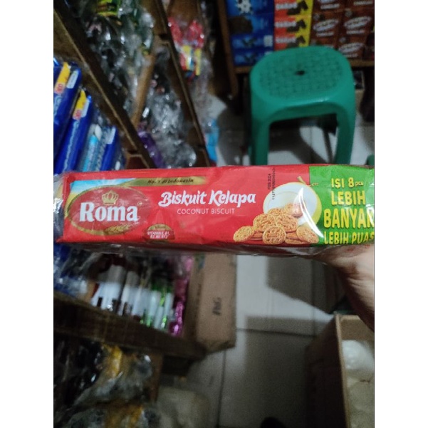 

Roma biskuit kelapa pack isi 10