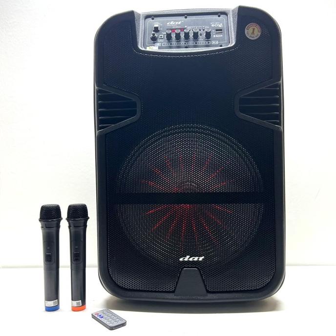 Speaker Portable Dat Dt 1511 Eco Original 15 Inch Bluetooth Dat Dt15 Spook_Ur