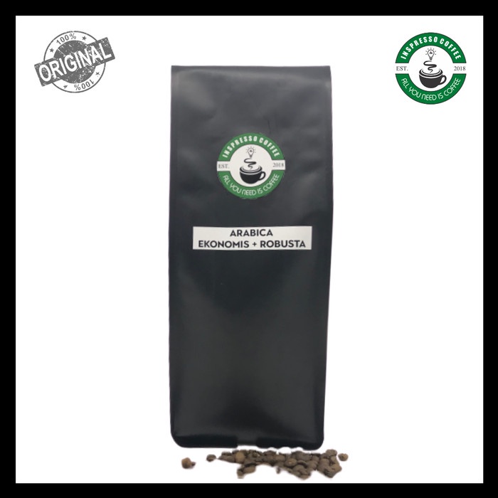 

TERLARIS 1kg - KOPI BLEND ARABICA EKONOMIS + ROBUSTA (ROASTED) /KOPI EUBE/KOPI KAPAL