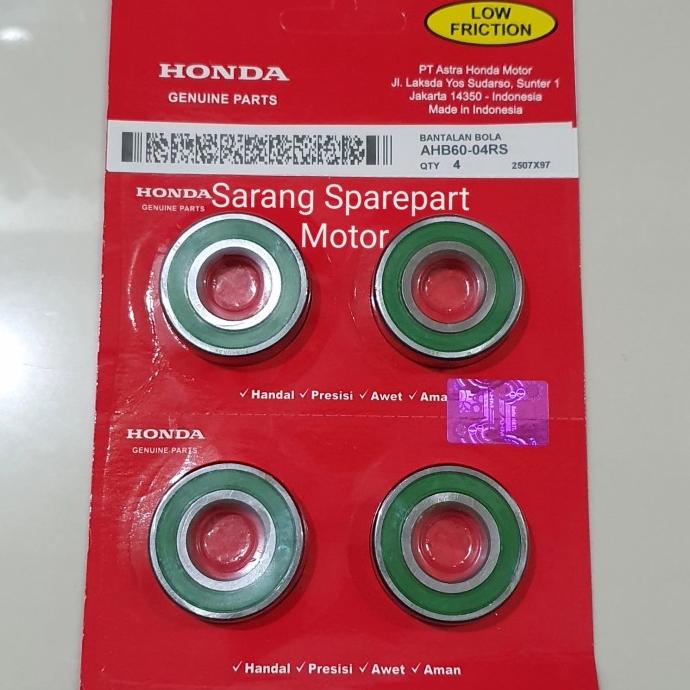 Lahar / Bearing Honda 6004RS Bantalan Bola 6004 RS Press