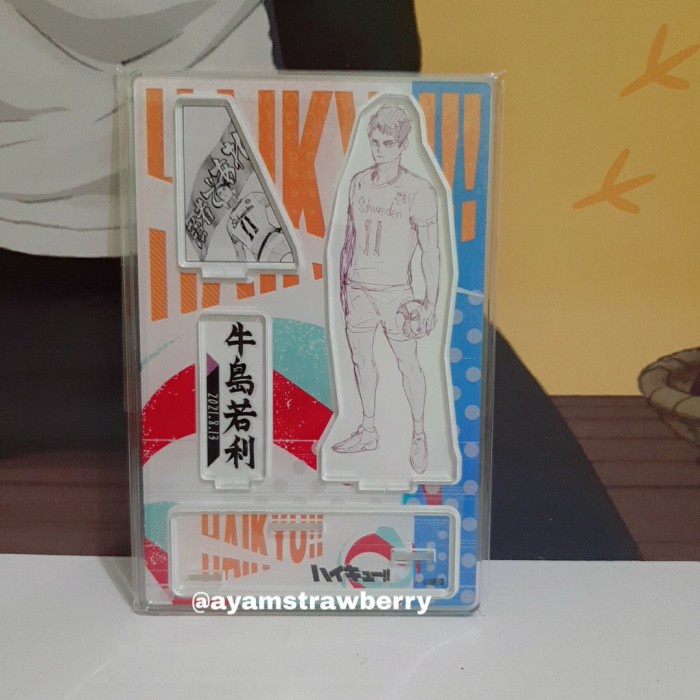 Diskon Spesial Ready Haikyuu Diorama Scene Figure Ushijima Wakatoshi Termurah