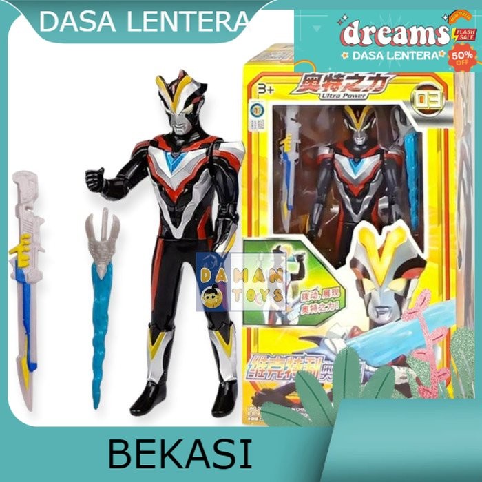 Flash Sale Ultraman Zero Ginga Victory Belia Rosso Geed Mainan Ultramen Terlaris