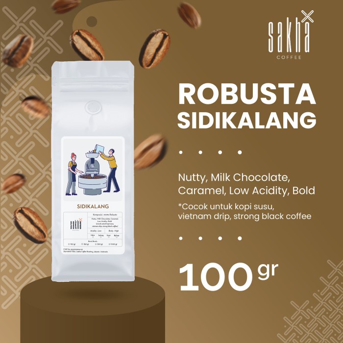 

Discount Kopi Robusta Sidikalang Asli Coffee Bean Espresso 100 Gram Biji Bubuk /KOPI EUBE/KOPI KAPAL