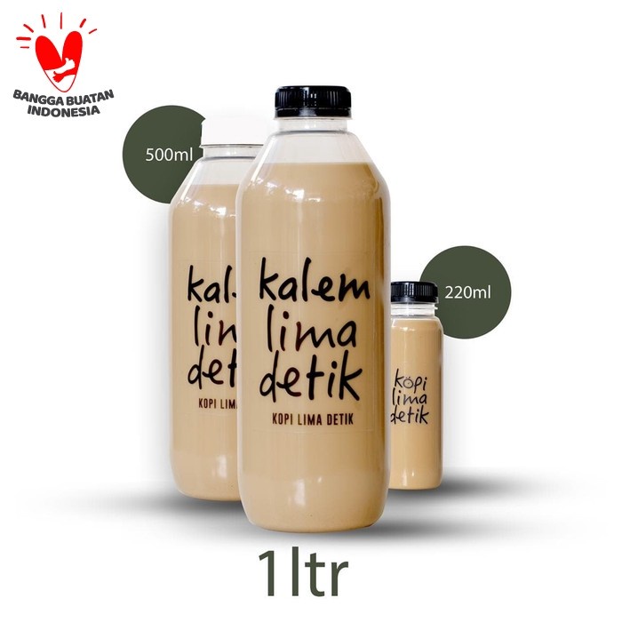 

BAYAR DITEMPAT Kopi Lima Detik Segar Botol 1 Liter (original) (Instant/Same Day Only) /KOPI