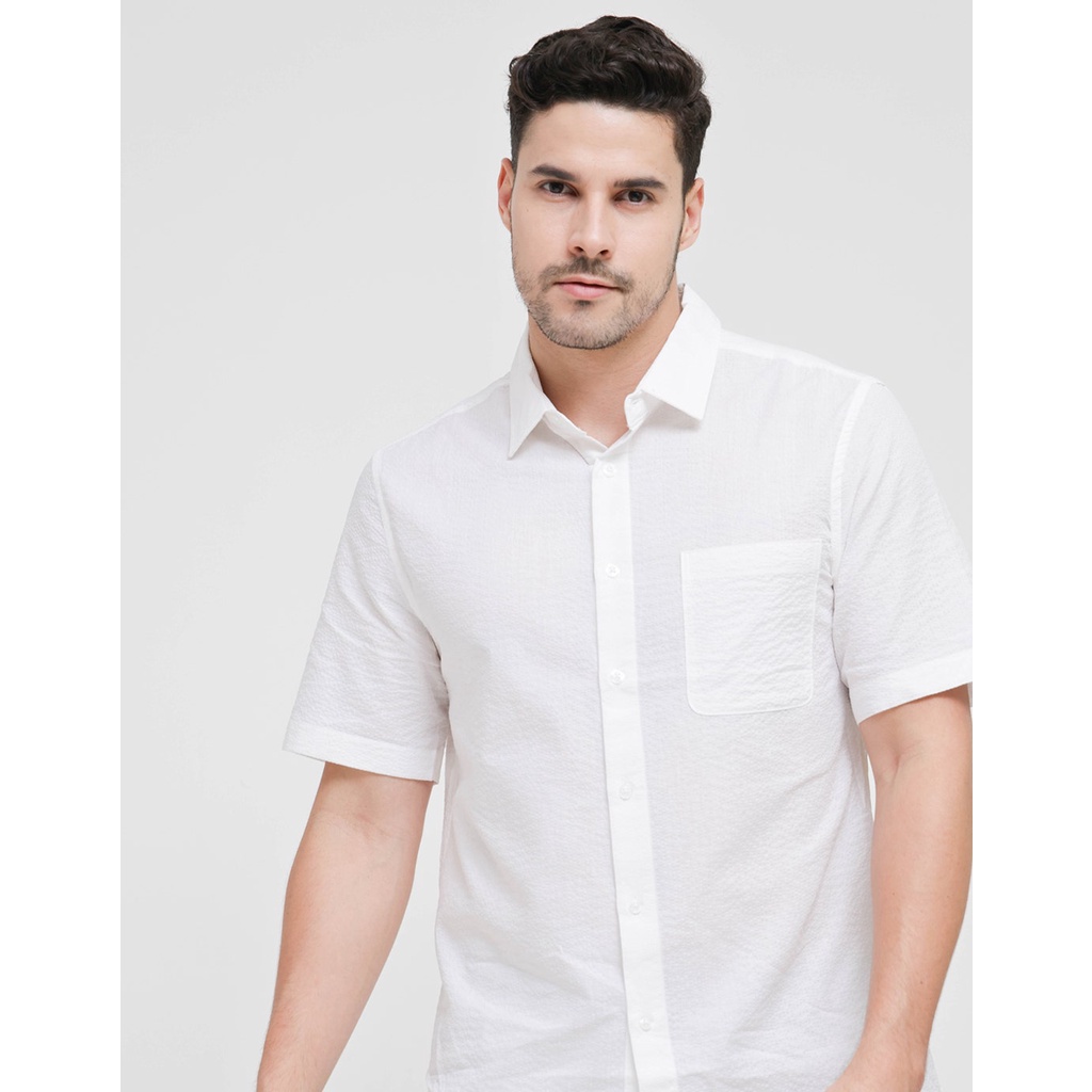 Ricardo Kemeja Lengan Pendek Basic Pria 118283332