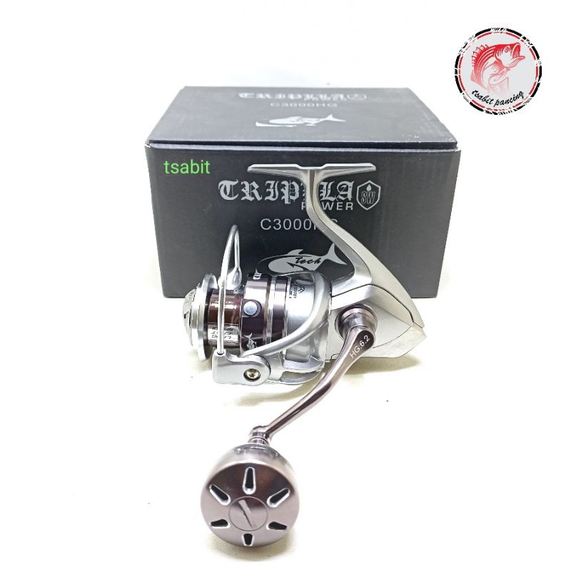 Reel Gtech triplla 3000hg 4000hg 4000pg 5000hg 5000pg