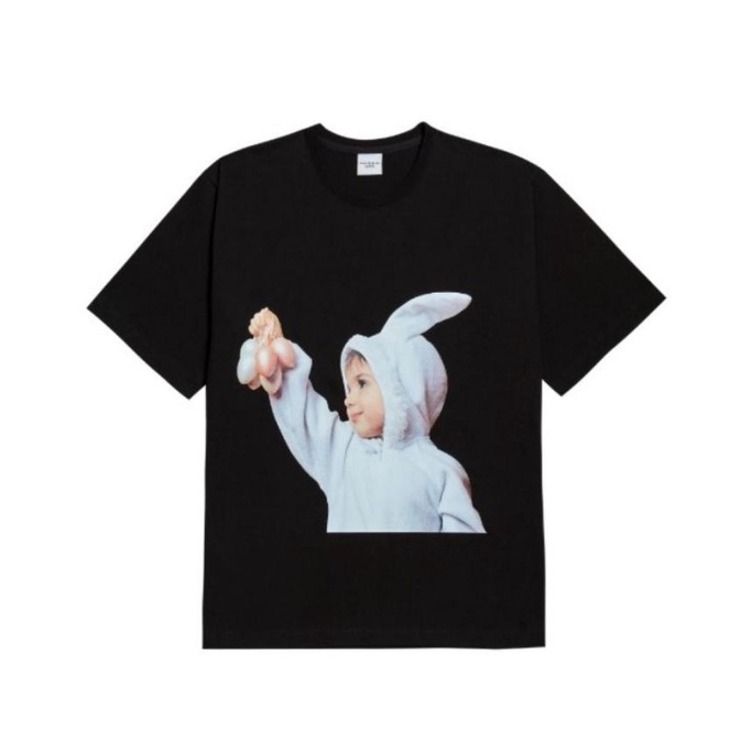 [ADLV] Acmedelavie T-Shirt Black Rabbit