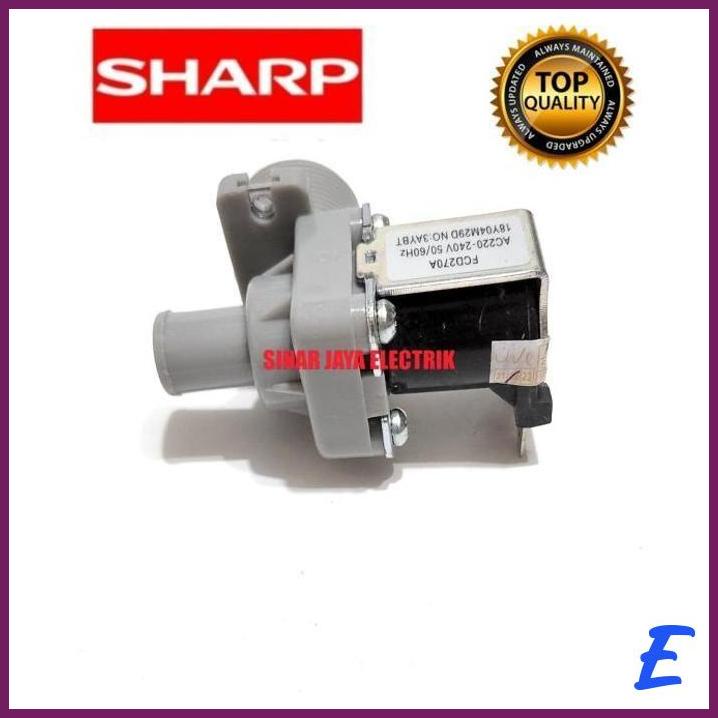 SELENOID WATER INLET MESIN CUCI SHARP WATER INLET SHARP 1 TABUNG [SNR]