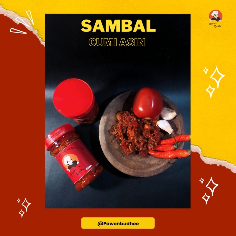 

Sambal Cumi Asin Khas Budhe