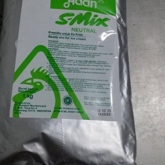 

Promo | FG2 | 1 kg Bubuk es krim haan s mix netral