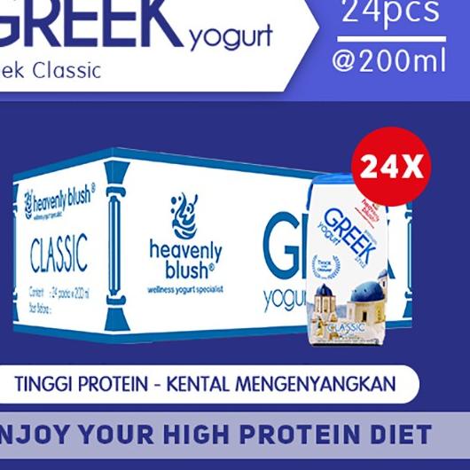 

Terbaru | KF7 | Yogurt Heavenly Blush Greek Classic [24 Pcs x 200ml]