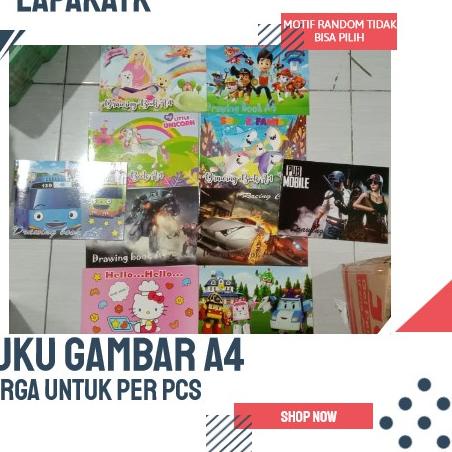 

Diskon | FG2 | Promo BUKU GAMBAR Anak A4 Murah