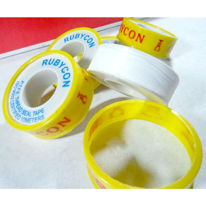 Seal Tape Sealtape Rubycon siltep selotip isolatip solatip PTFE full 10 meter