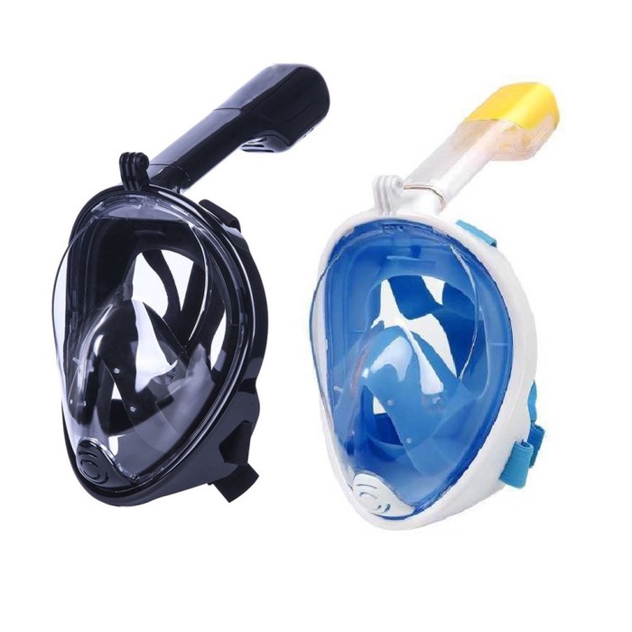 Kacamata Snorkling Snorkeling Menyelam Permukaan Full Face Mask Renang