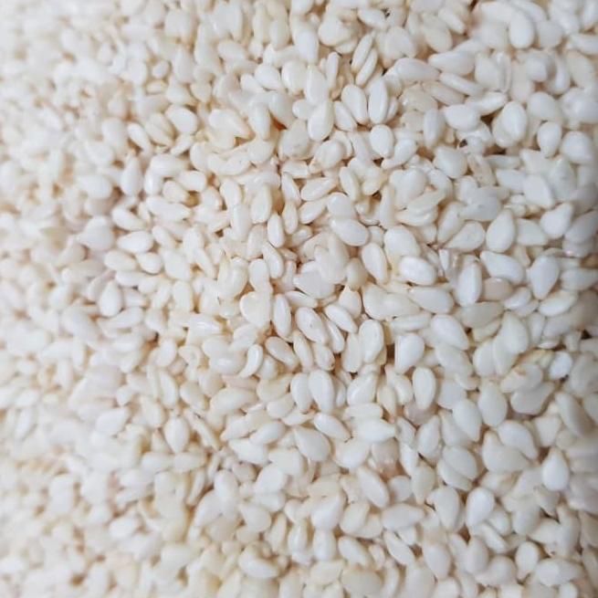 

✨MEN SALE✨ BIJI WIJEN PUTIH / WHITE SESAME SEEDS MENTAH 1 KG / GROSIR murah