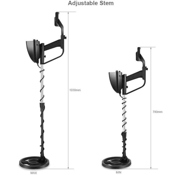Metal Gold Detector Alat Modern Pendeteksi Cari Harta Karun Koin Emas