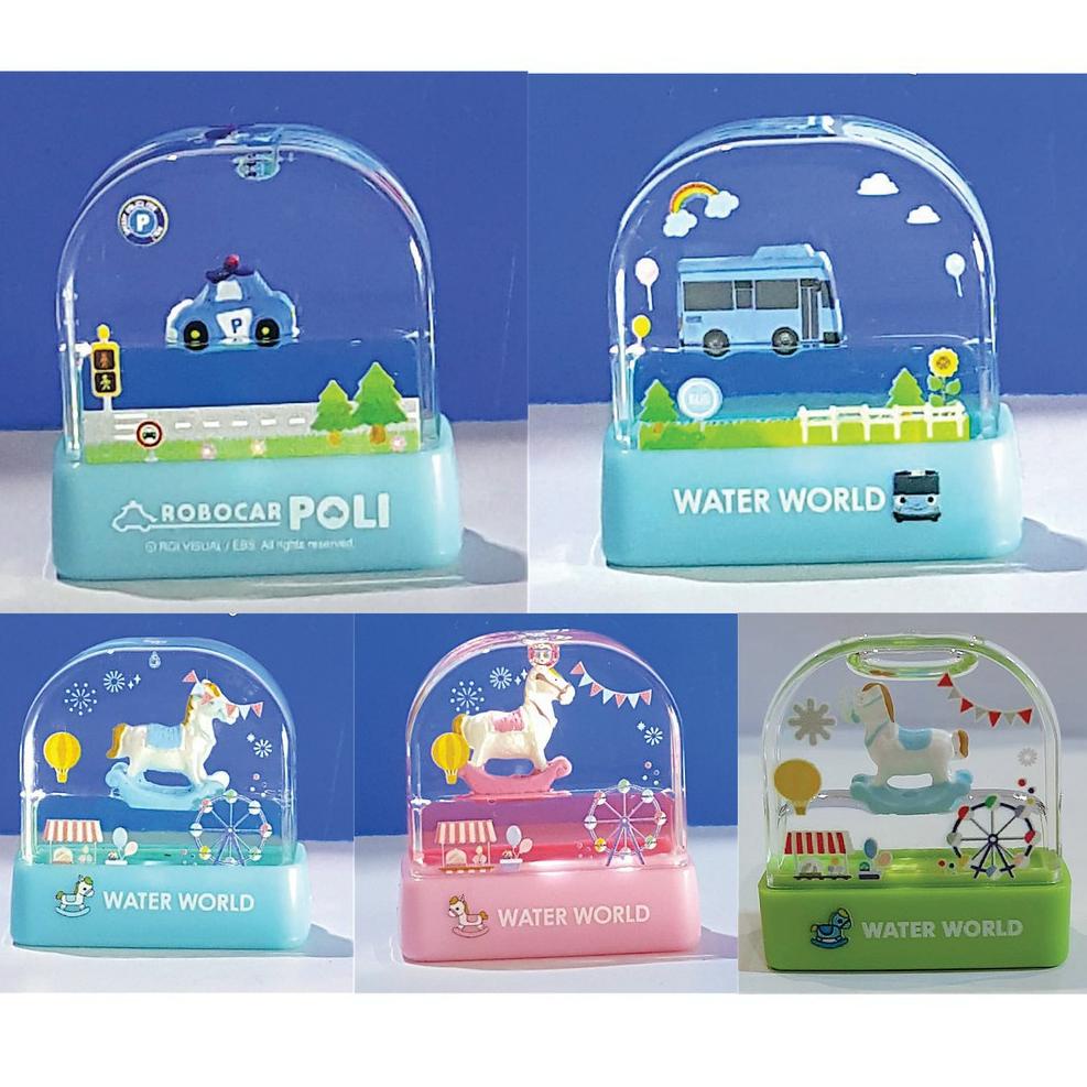 

[KODE YA9YC] custom stamp / stempel nama anak yang unik dan lucu (ww pony, Robocar Polli, Tayo)