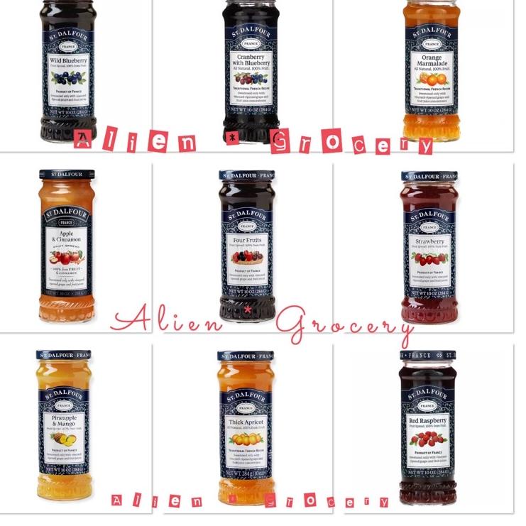 

Termurah dan terbaik ST Dalfour Selai Preserves Four Fruit Orange Apple Cinnamon Strawberry Blueberry Raspberry Cranberry Pineapple Mango Apricot 284gr grosir