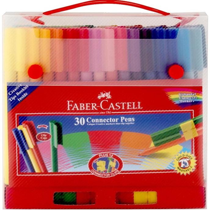 

Connector Pen 30 Warna Faber Castell Gift Set