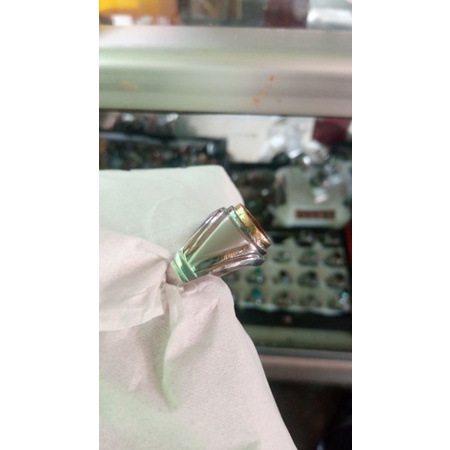 emban ikat ring monel super doff handmade