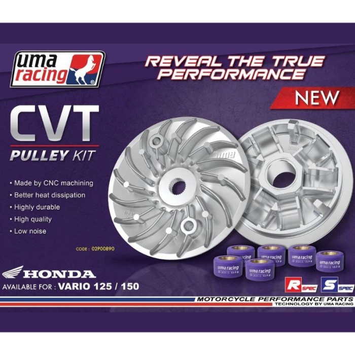 PULLEY CVT SET UMA RACING VARIO 150 PCX 150 VARIO 125 ADV 150