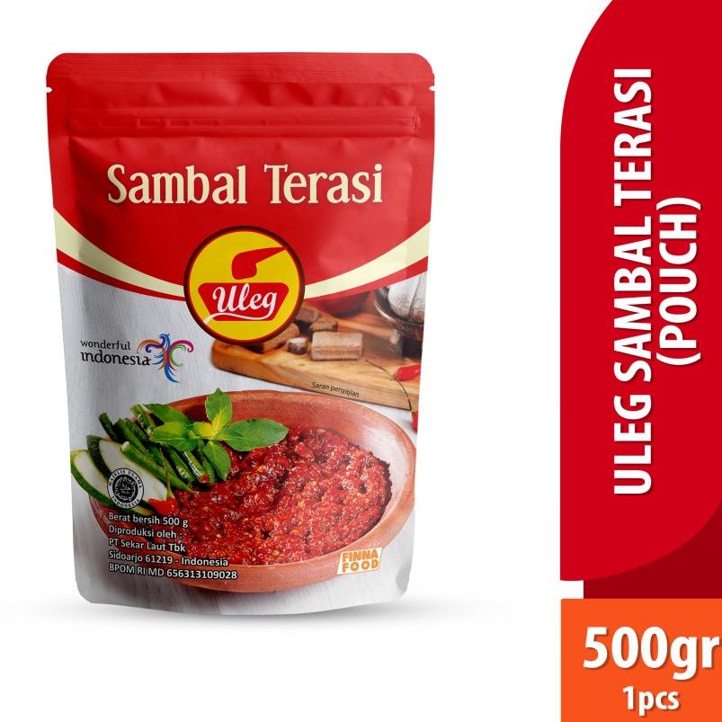 

Termurah | KI3 | SAMBAL TERASI ULEG FINNA 500GR POUCH HALAL