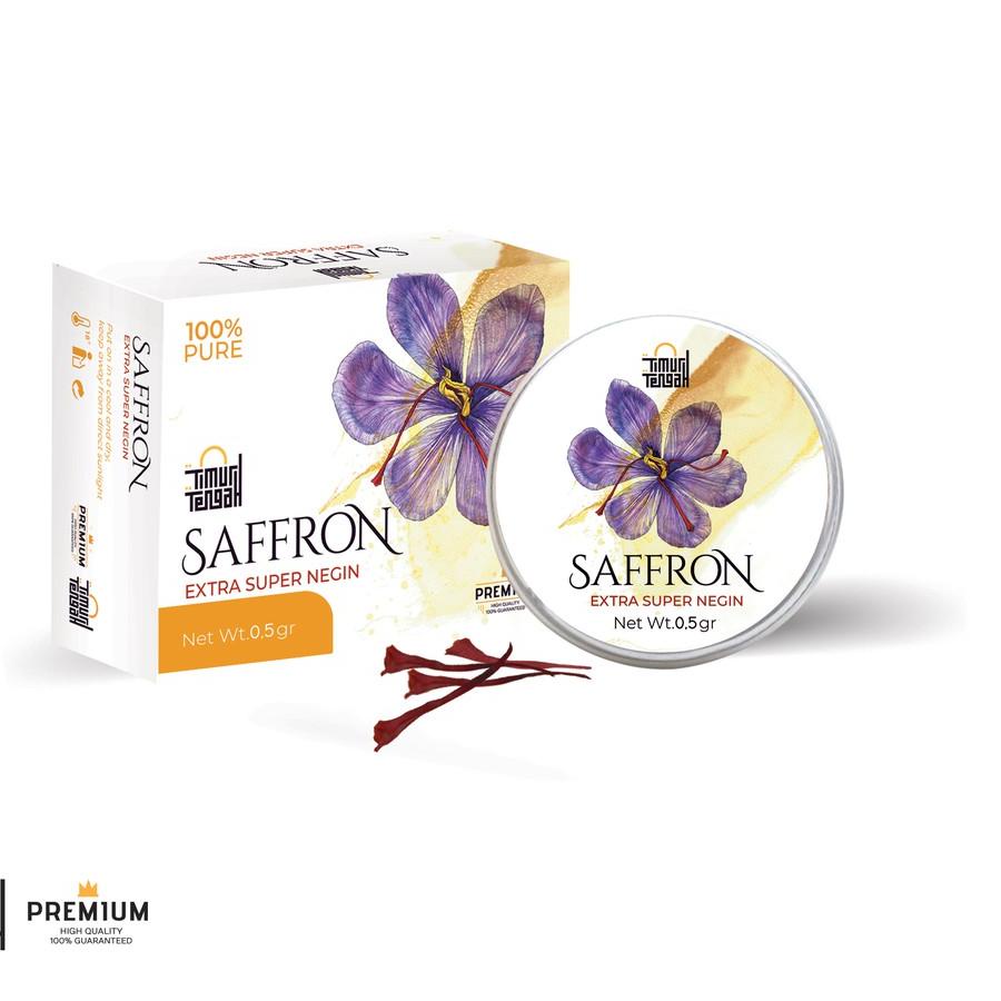 

Limited✔️✔️Saffron Safron Timur Tengah Extra Super Negin 0,5 gr Premium Original