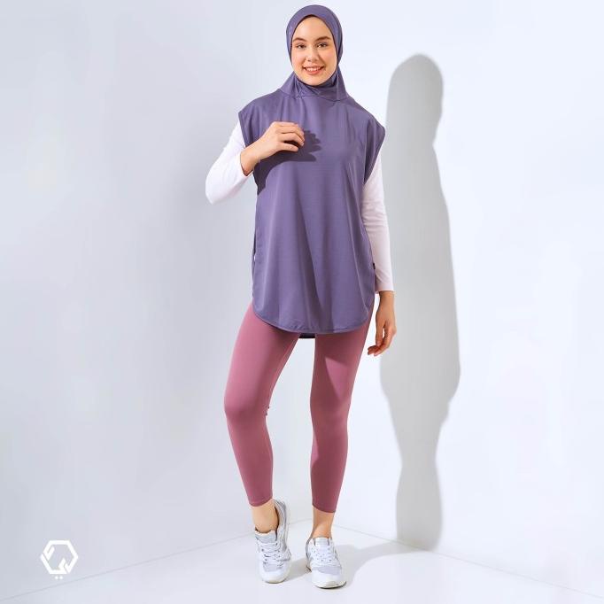 Hijab Olahraga - REYD Royal+ - Dark Violet