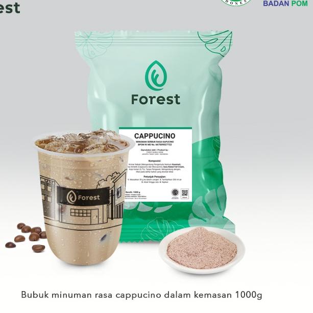 

Discount | TD4 | CAPPUCCINO Bubuk Minuman Powder - FOREST Bubble Drink