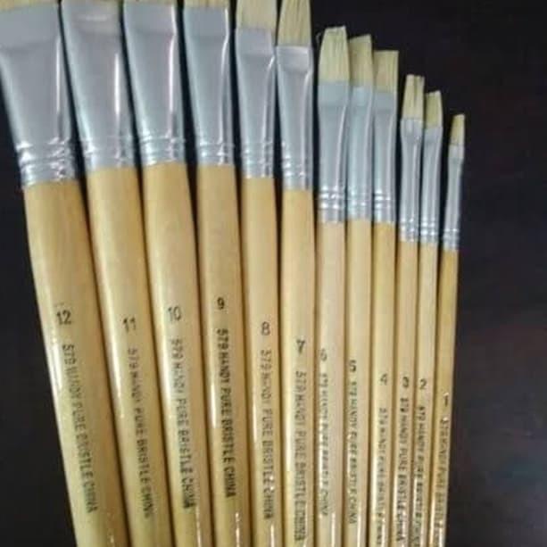 

Promo | TD4 | Kuas Lukis / Brush / Kuas Lukis Mastona 579 No 1-12