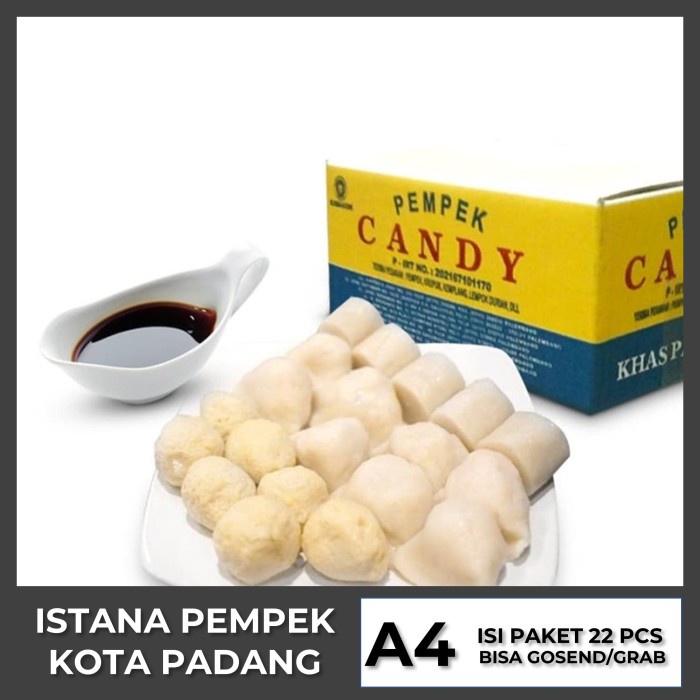 

Pempek Palembang Asli Candy Paket A4 Promo