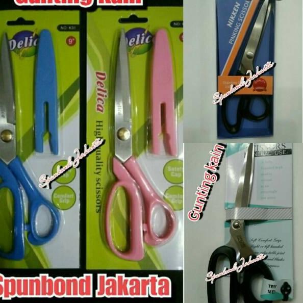 

aewj -94 Gunting kain 9* inch + penutup / gunting zigza 951♙