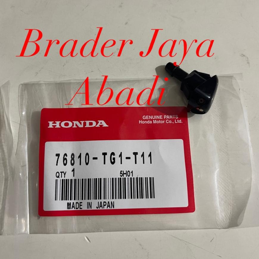 [KODE QQMZW] Nozzle Wiper Washer Mata Semprotan Air Kaca Depan MOBILIO BRIO SATYA BRV ASLI 2012 2013