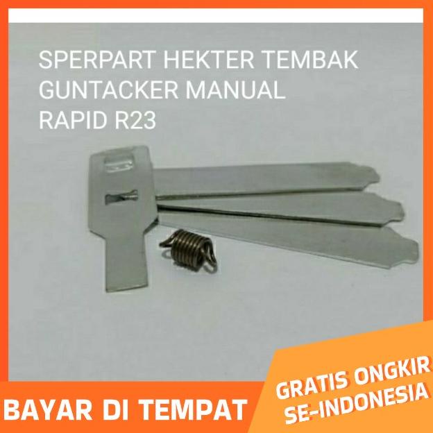 

Satu set Sperpart Staples tembak / Staples tembak gun tacker rapid r23 Ready )┓