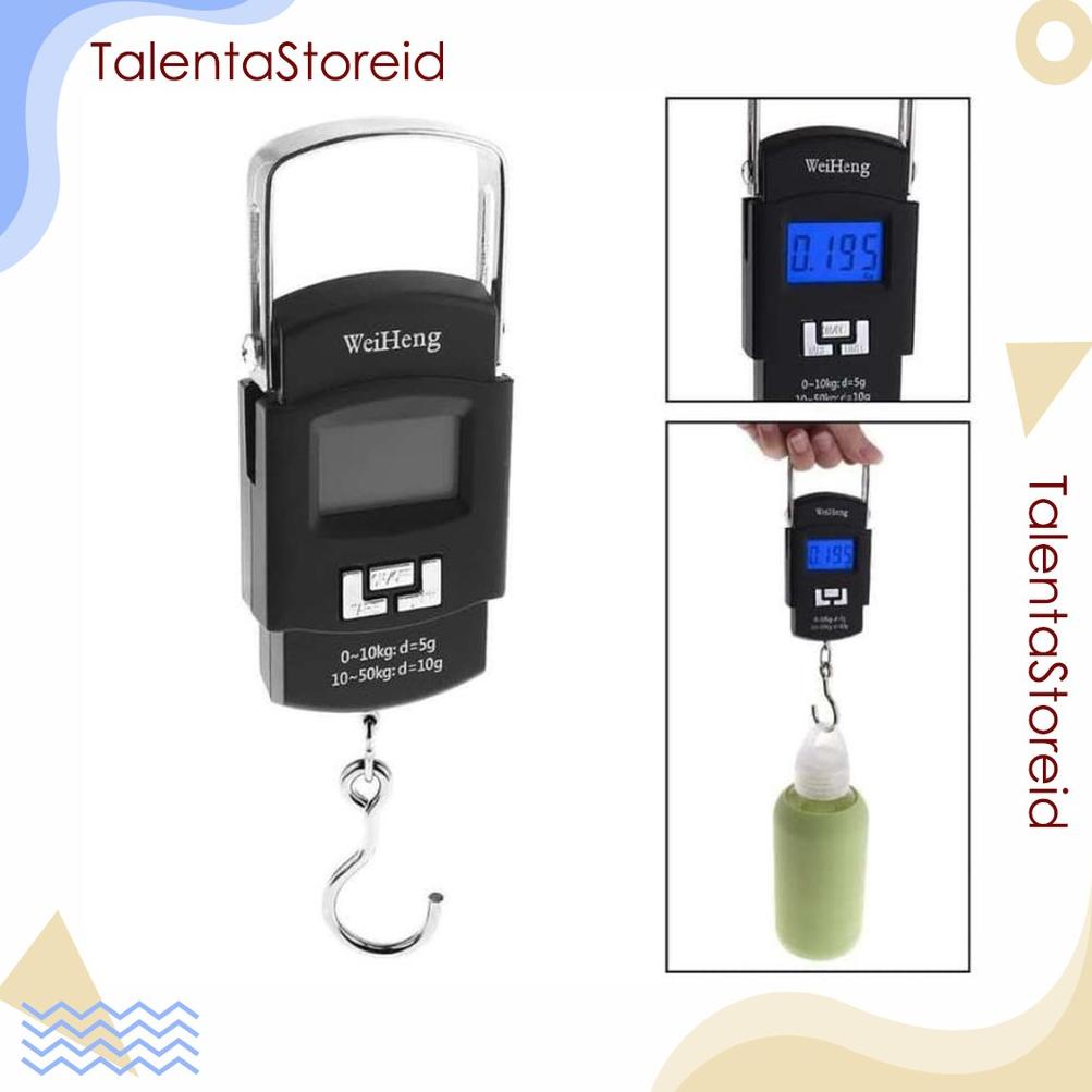 [ANT] Timbangan Gantung Digital Timbangan Portable Lesindo Portable Electronic Scale ➚Best Produk
