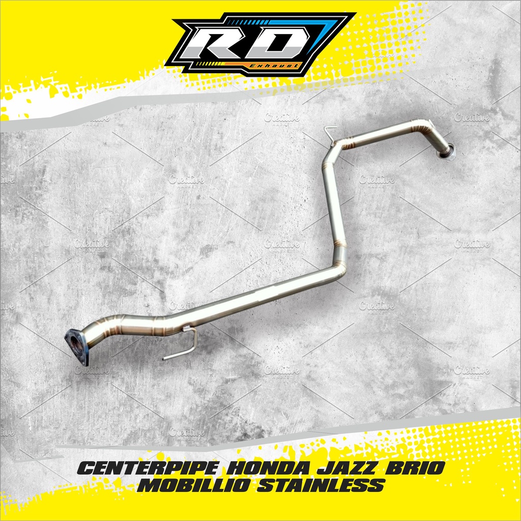 Centerpipe + Resonator Honda Jazz Ge8 / Gk5 / Brio / Mobilio - Mobilio RD EXHAUST