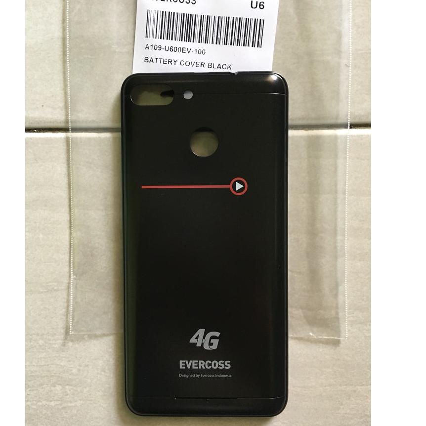 Tinggi Tutup baterai casing belakang backdoor evercoss U6 Xtream 1 Plus ori 100% Update Harga