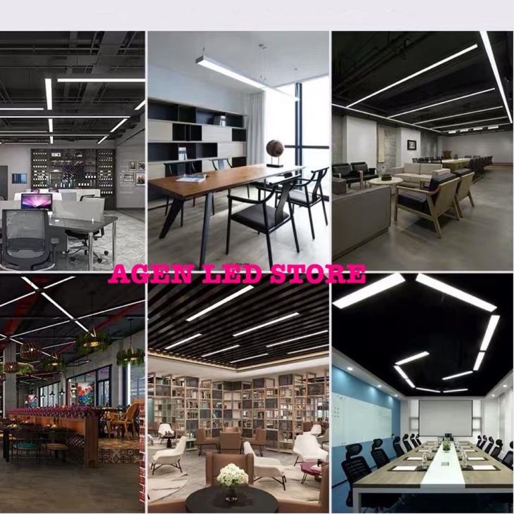 Stock LAMPU BALOK LED 36W Kantor Office PLAFON GANTUNG TL LED Hot Price