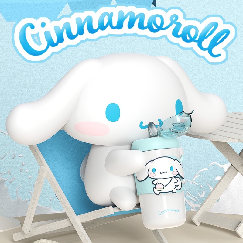 Botol Minum Stainless 316 Sedot Kuromi Melody Cinnamoroll Pompompurin / Botol Stainless Anak