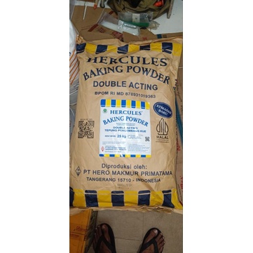 

BAKING POWDER HERCULES 25 KG DOUBLE ACTING ASLI