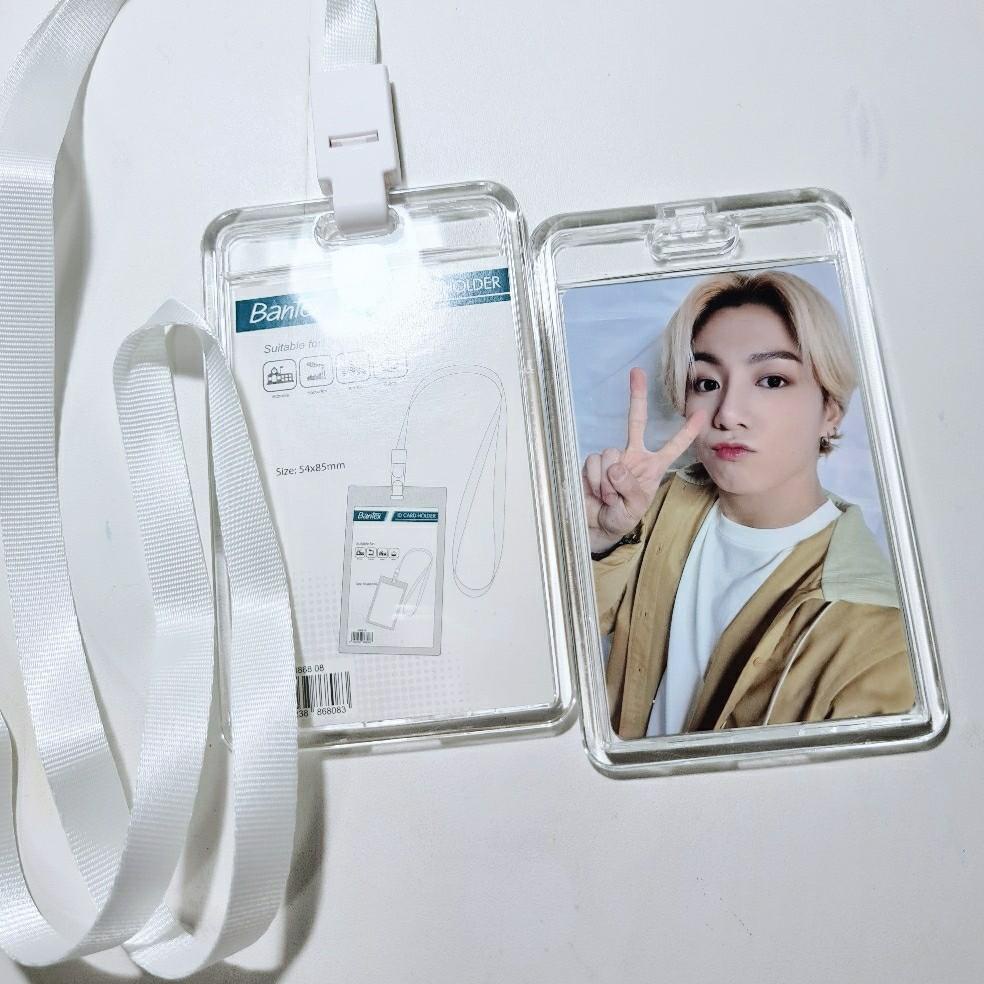 

[MURAH !!] Bantex Photocard Holder Acrylic ID Card Toploader [KODE 192]