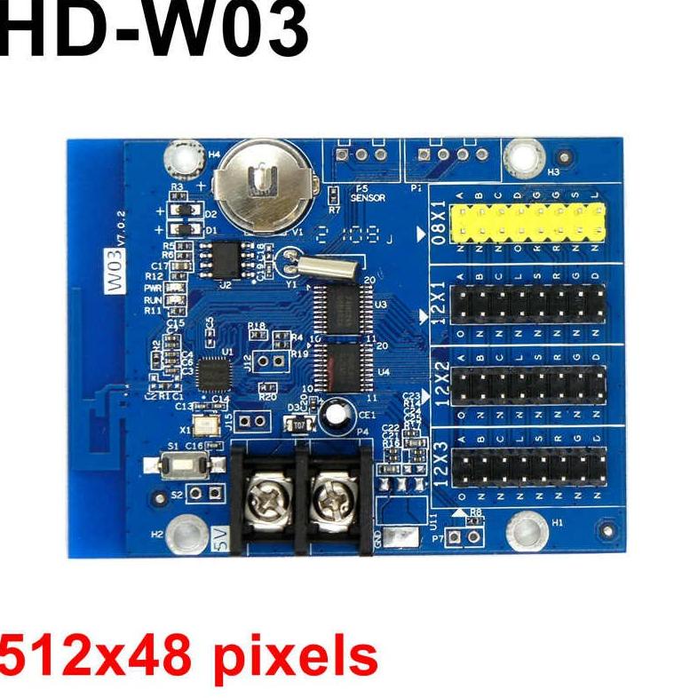 Jangan Sampai Kehabisan❄️ Controller Huidu HD-W03 W03 Wifi Panel Modul LED P10 P4.75 P7.62 Running T